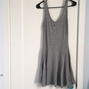 Very soft Sleeveless gray dress